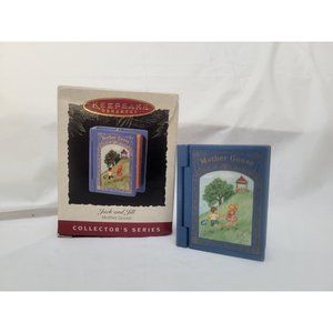 Jack and Jill Mother Goose - Hallmark Keepsake 1995 Christmas Ornament